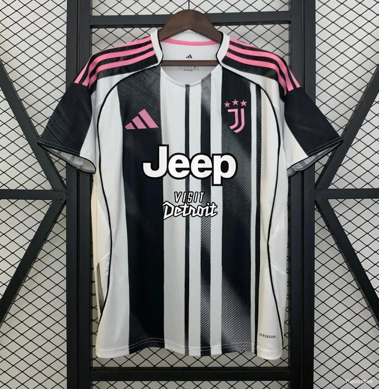 Camiseta Juventus 2025/26 LOCAL MANGA CORTA VERSION FAN